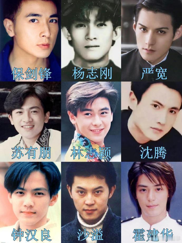 男明星年轻时的颜值，哪一个有惊艳到你！！ ​ ​​​