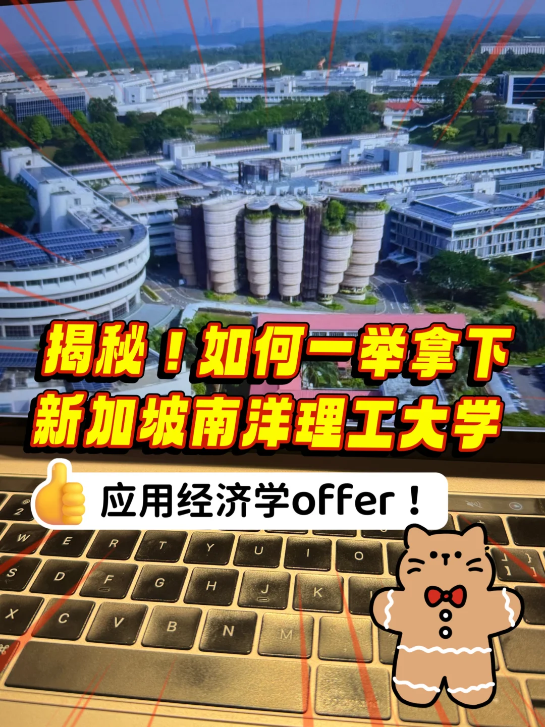 揭秘‼️如何一举拿下南洋理工大学offer！