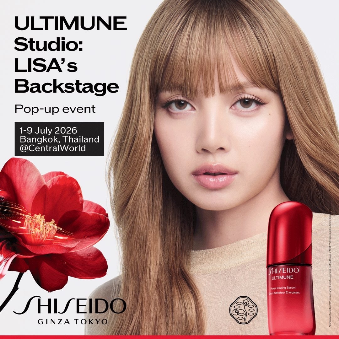 lisa亚女一 🔥lisa kpop女永一 ❤️ SHISEIDO IG更新L