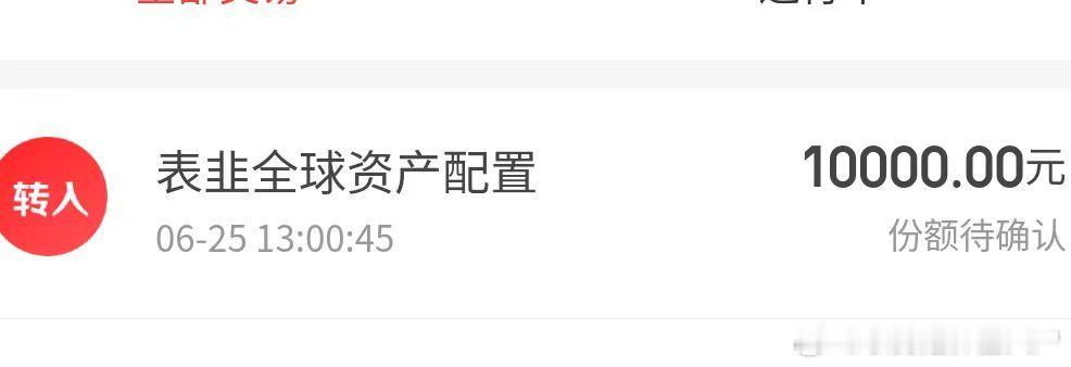 赶上英伟达大跌，加一点表韭全球资产配置，天天基金也上线了，前阵子已经做了一个小调