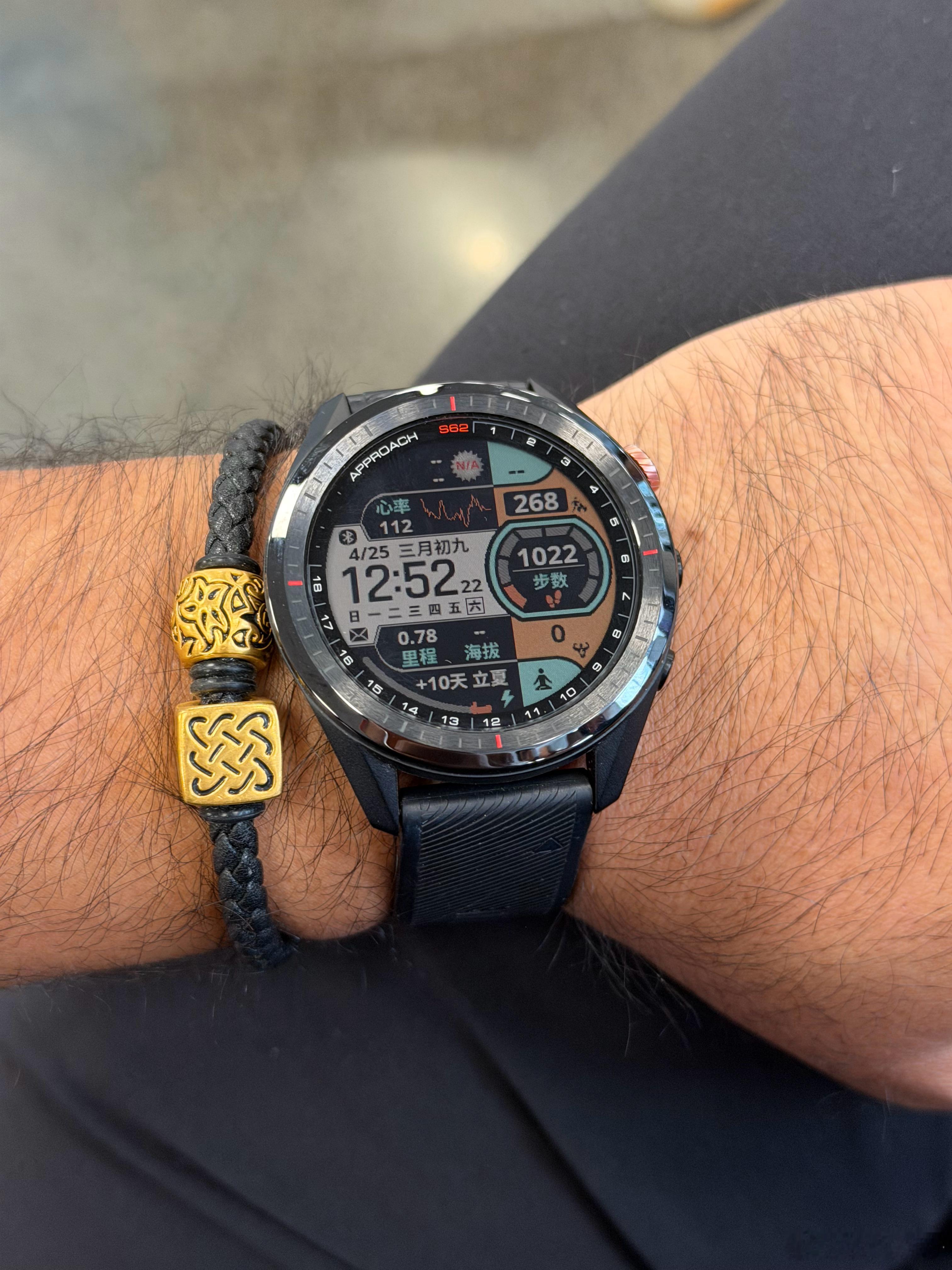 我这个佳明的手表是不是久没戴坏了，怎么心率这么不正常