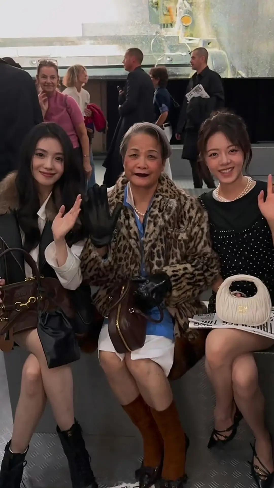 刘浩存赵今麦miumiu同框图谁赢了呢？ ​​​