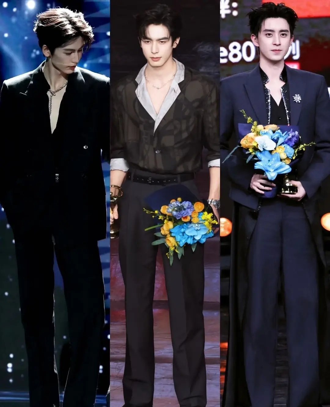 张凌赫宋威龙和敖瑞鹏，大家觉得谁是真正的颜霸？ 