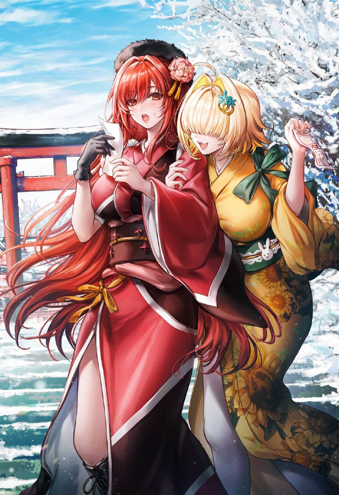 拉毗、伊莱格——胜利女神：妮姬——画师: Yuli，网页链接