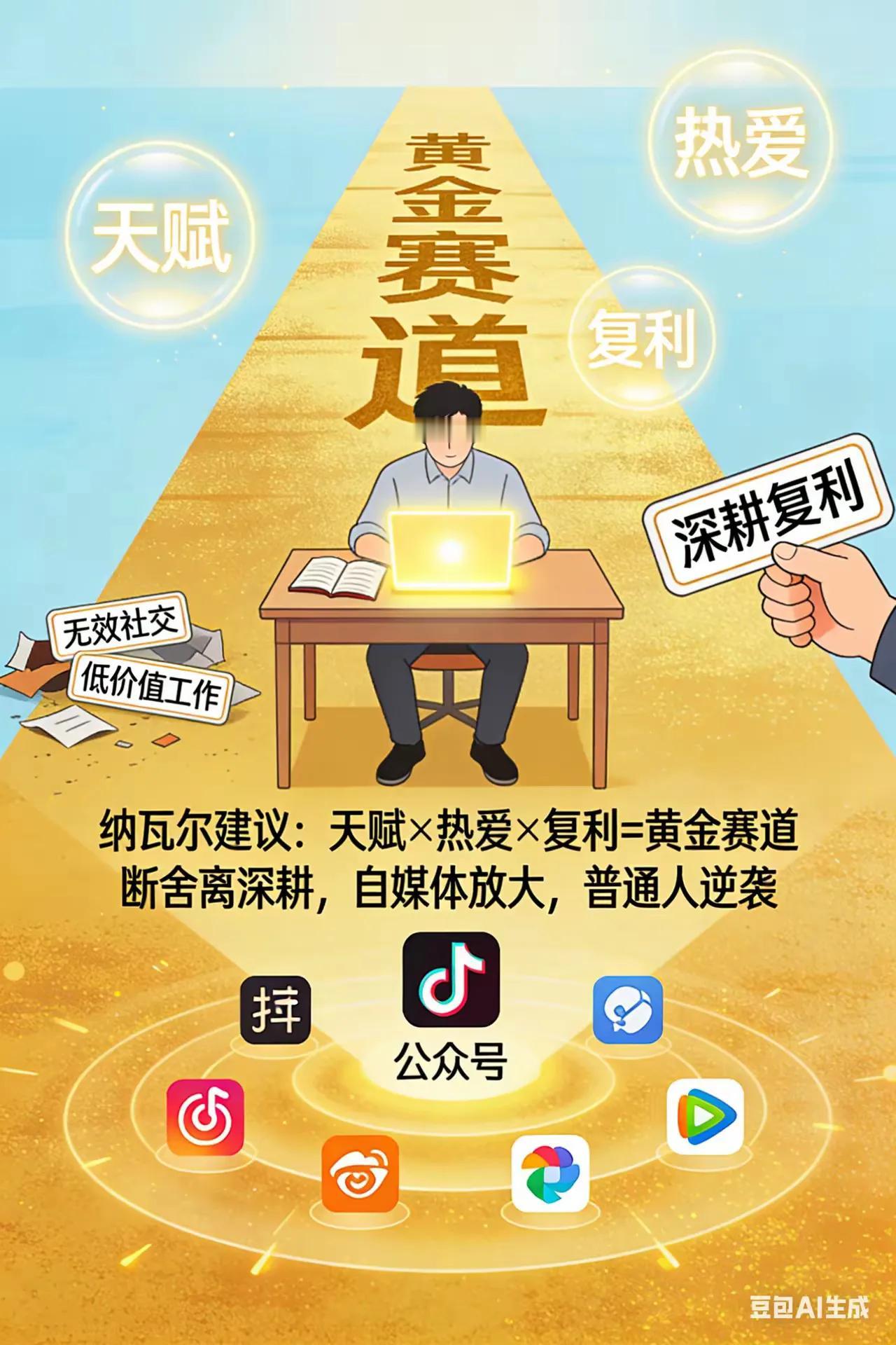 从百万富翁到百万负翁！
负债压力大，想入非非，一会想学雅思出国拼搏一下，一会想学