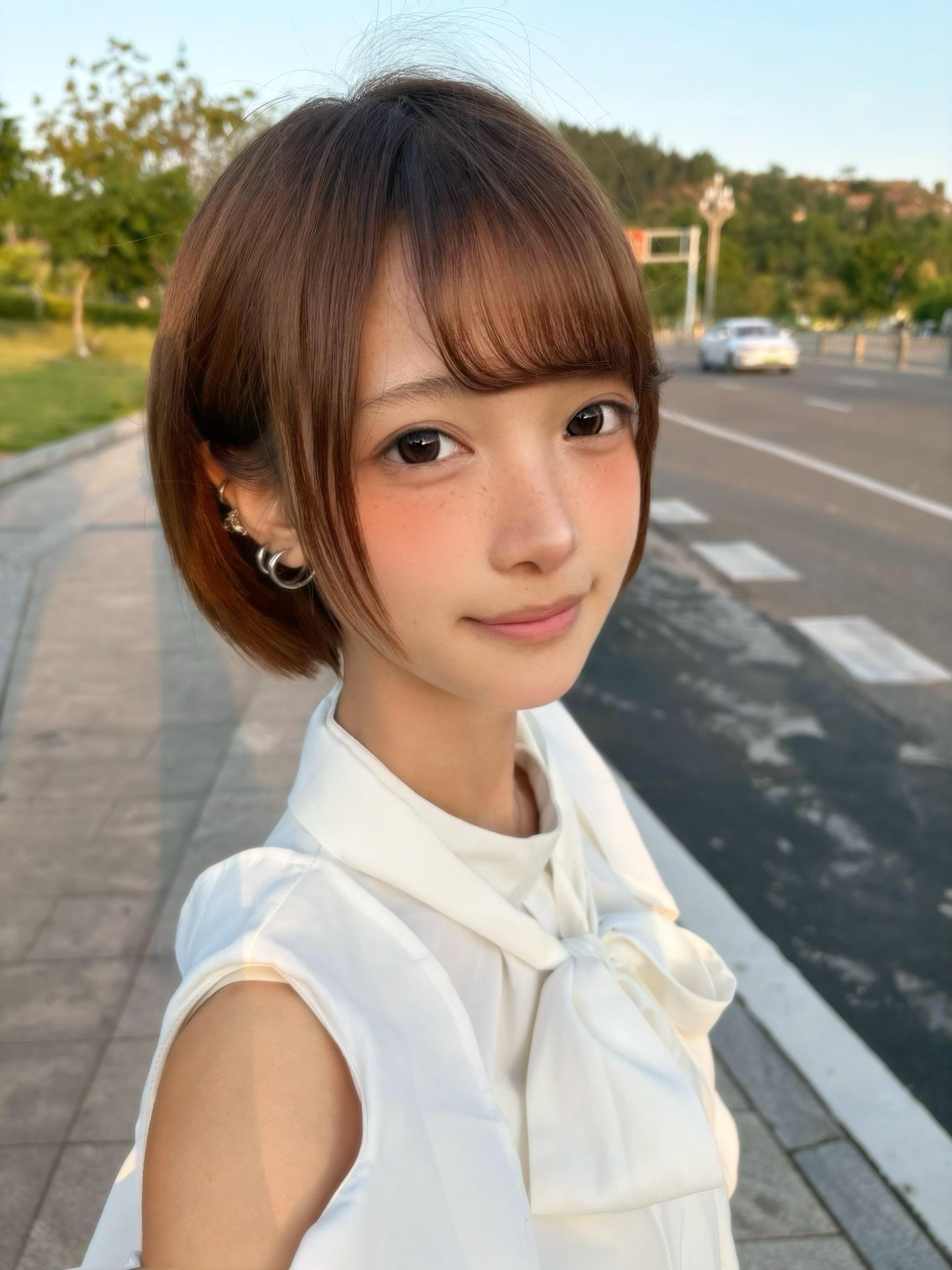 淡淡的