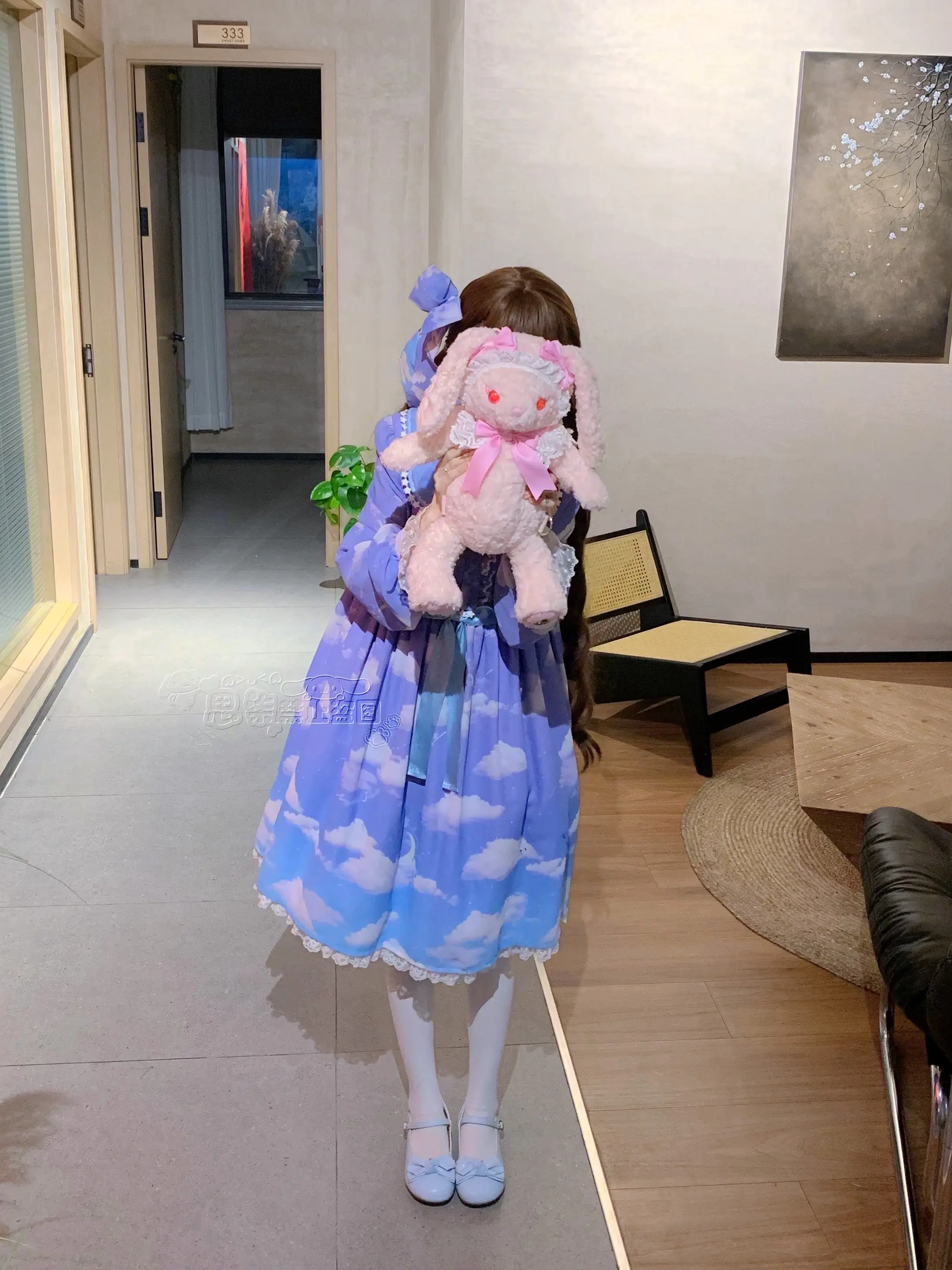 兔熊宝宝你好可爱！