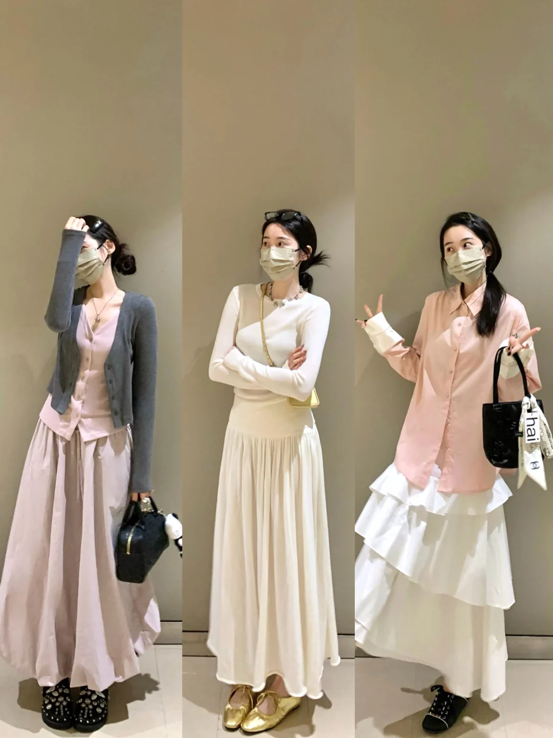 淡粉色系有种从里透出的气质！！！