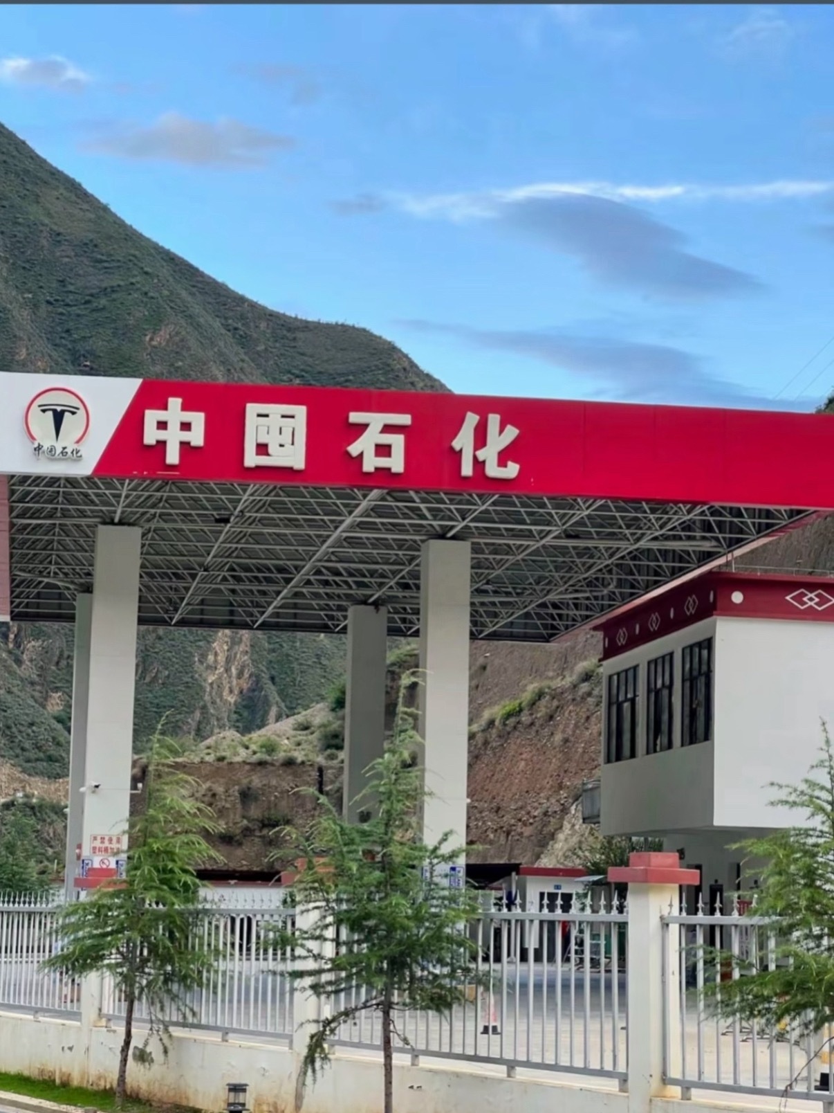 中园石化加油站被立案调查这个什么中囤石化更离谱，搞个特斯拉的Logo，里面怕不是