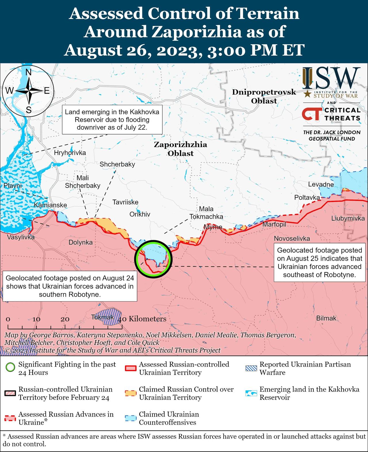 路透社8月26日报道，一名在乌克兰南部作战的乌克兰指挥官表示，乌克兰军队相信他们