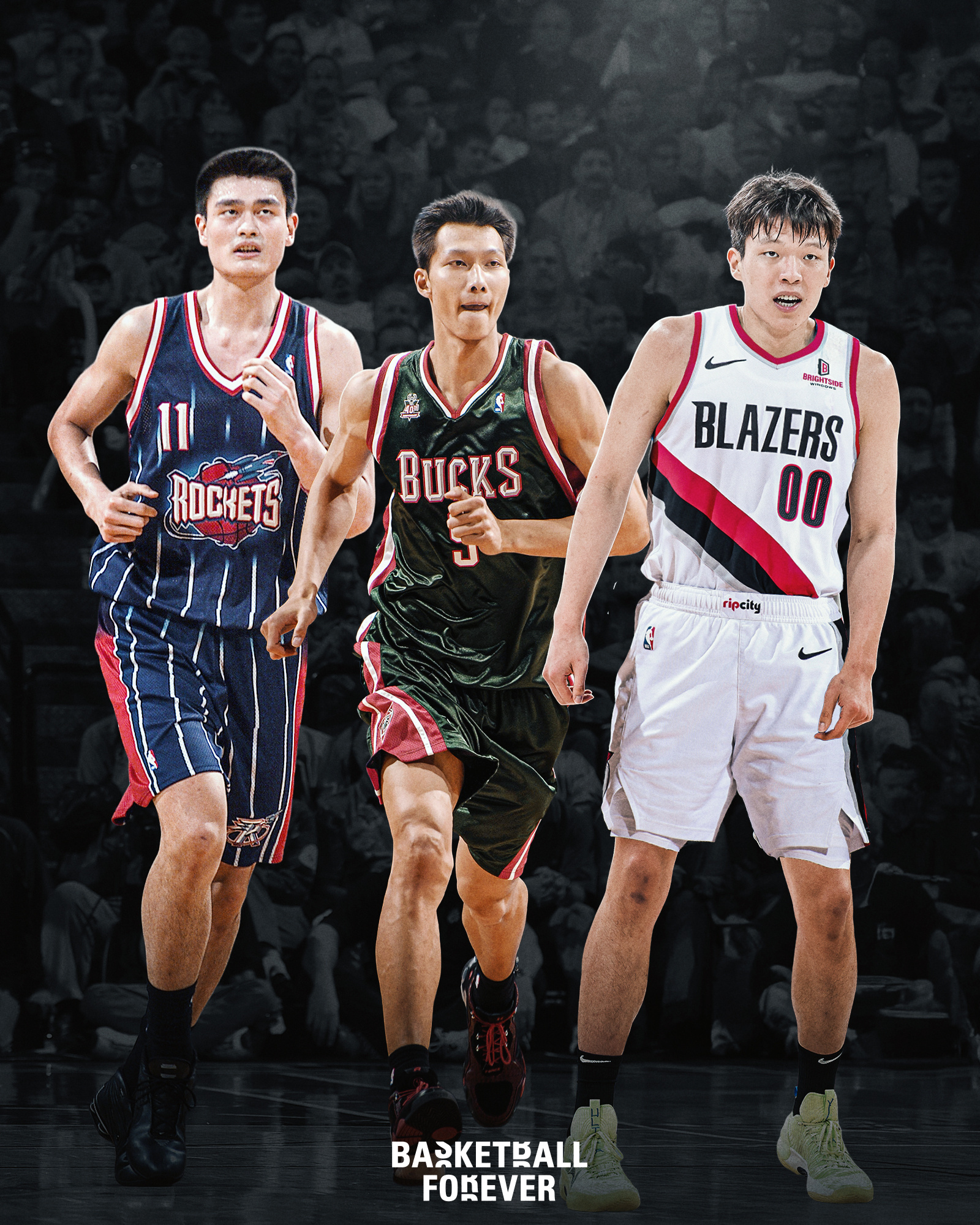 杨瀚森原本预计会在选秀第二轮中段被选中，但开拓者队以第 16 顺位选中了他。他与