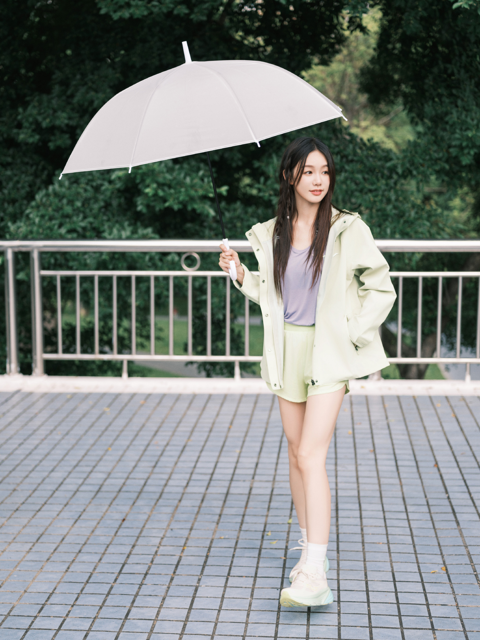 徐梦洁小彩虹秋日碎片穿搭，甜甜美美的小姐姐。徐梦洁