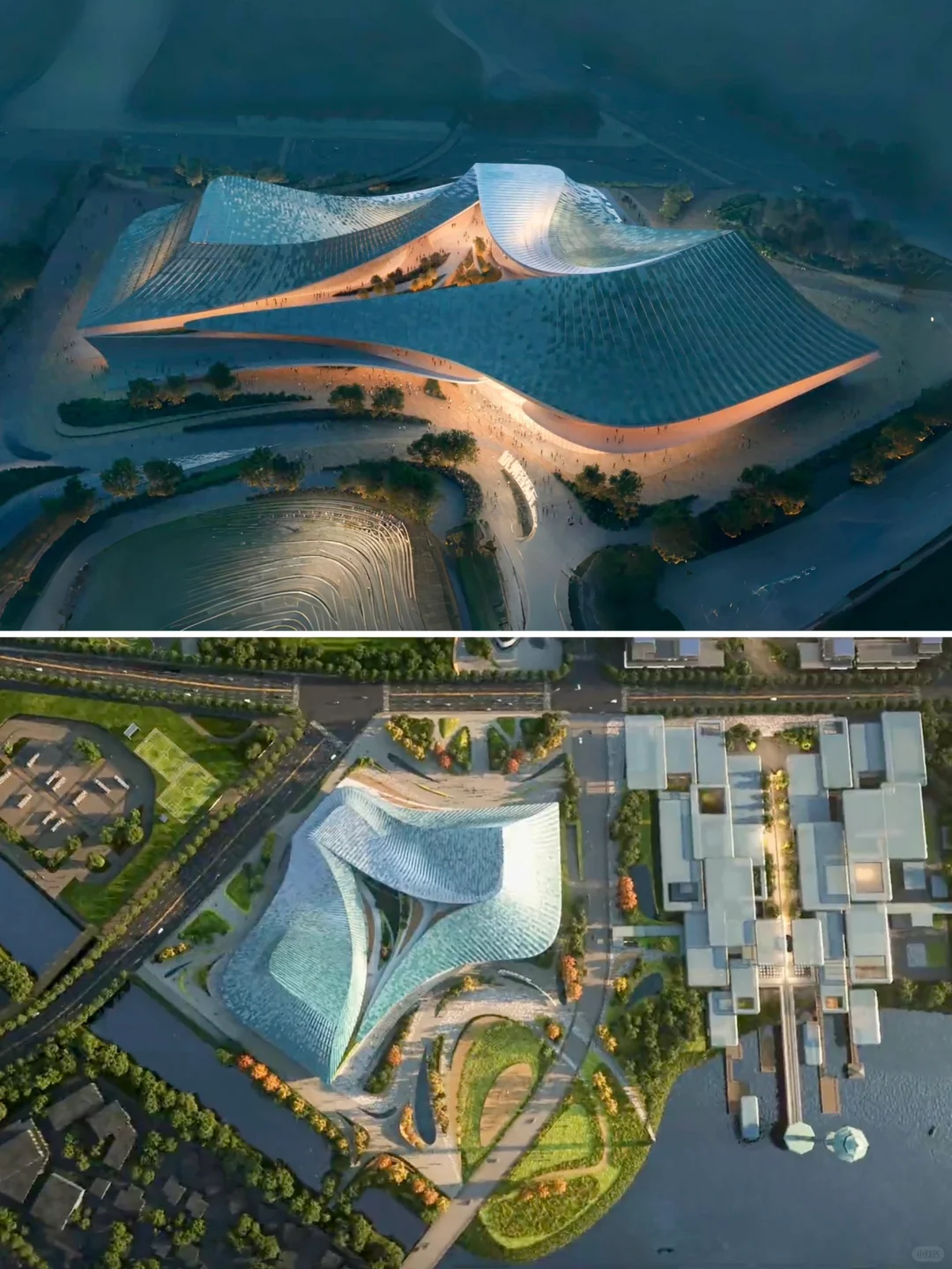 杭州国际演艺中心｜音乐厅+大剧院｜ZahaHadid
