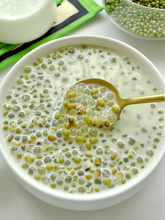 夏天一定要喝绿豆西米露🧊降火消暑超好喝！