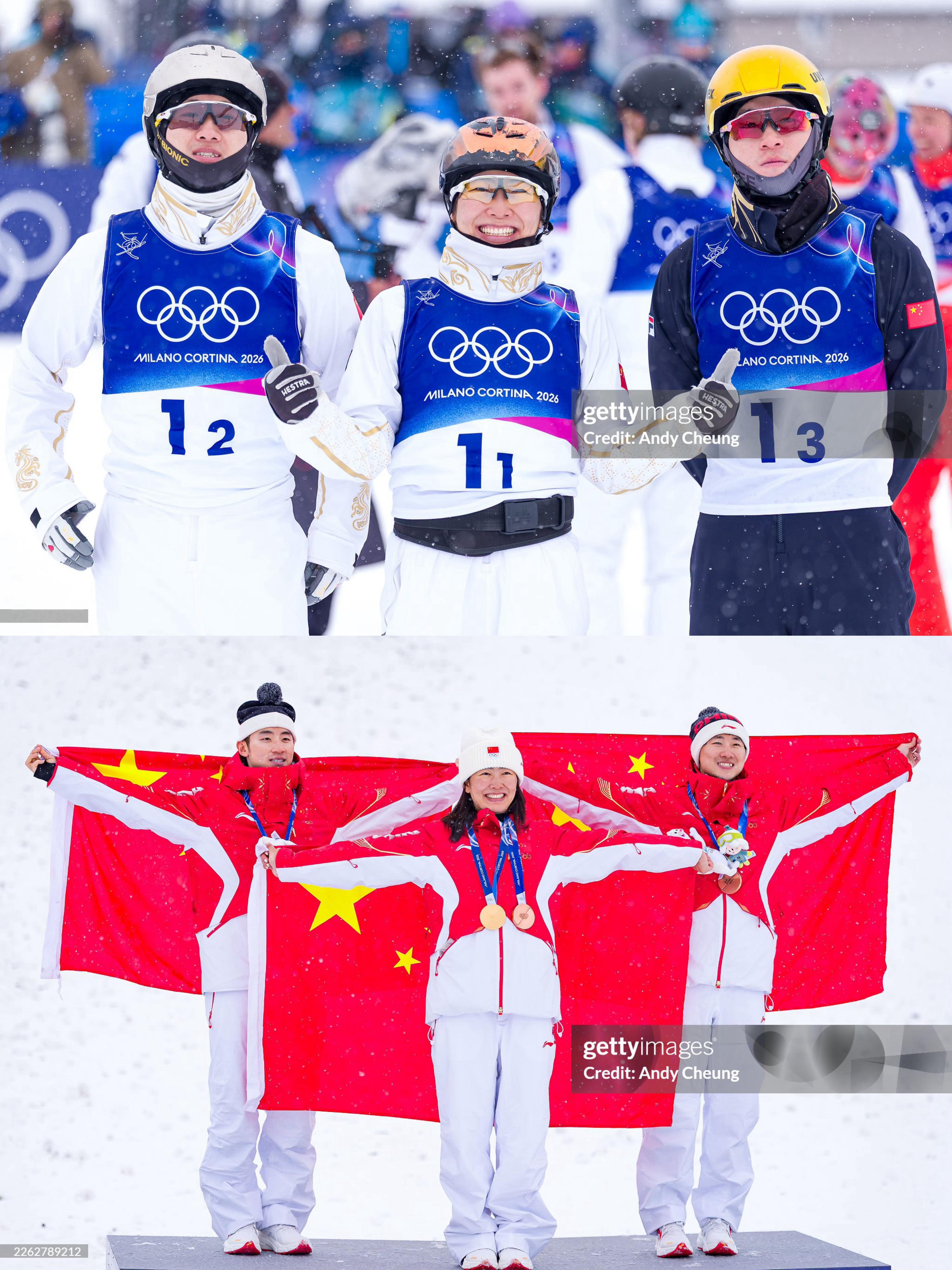 中国队历届冬奥战绩  ——  【自由式滑雪空中技巧混合团体】上一届北京冬奥会新增