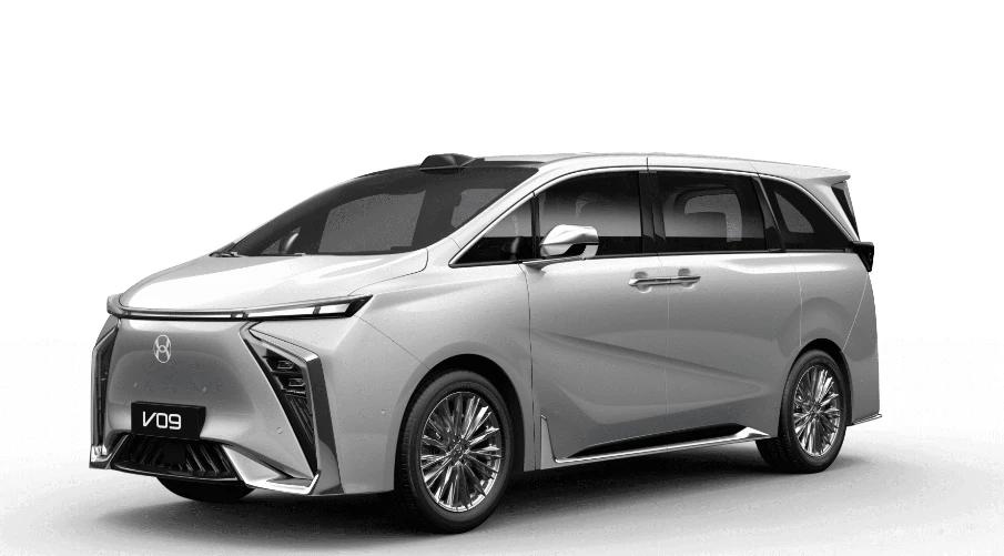 合创 V09 纯电 MPV 车型 ，10 月 13 日上市：

- 长宽高 52