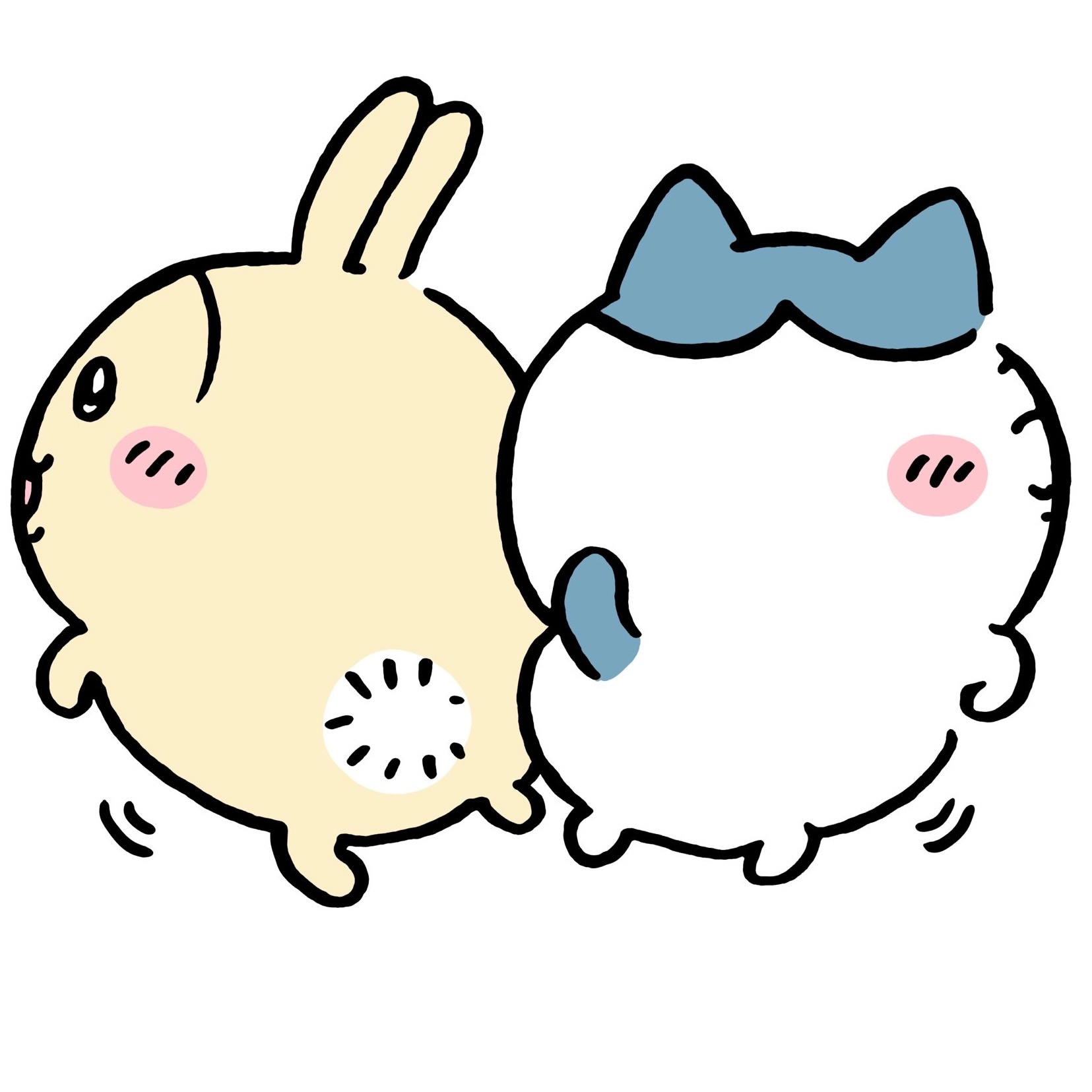 ε=ε=(((＞Д＜)ノノ!!#ちいかわ##chiikawa# ​​​