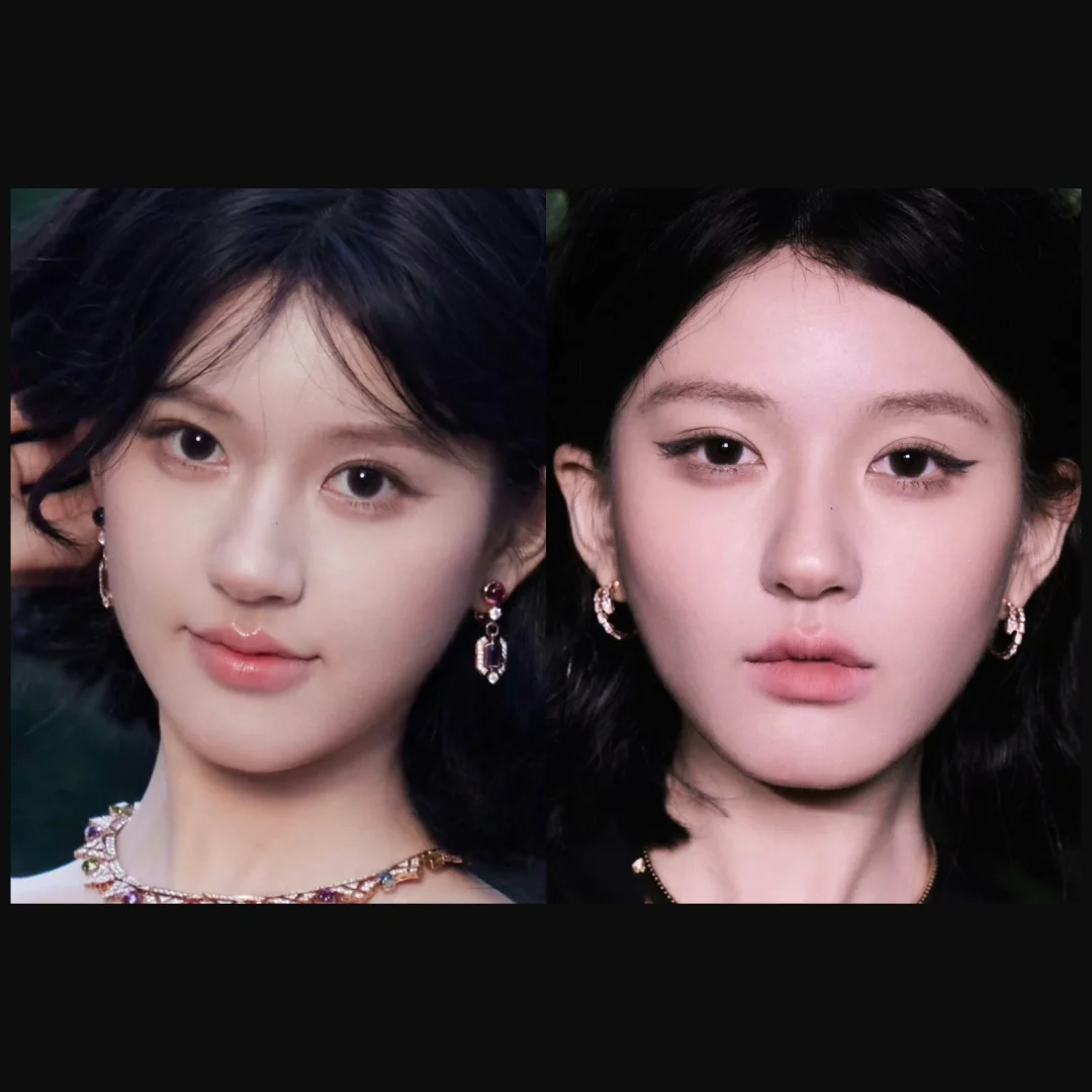 赵露思新妆容