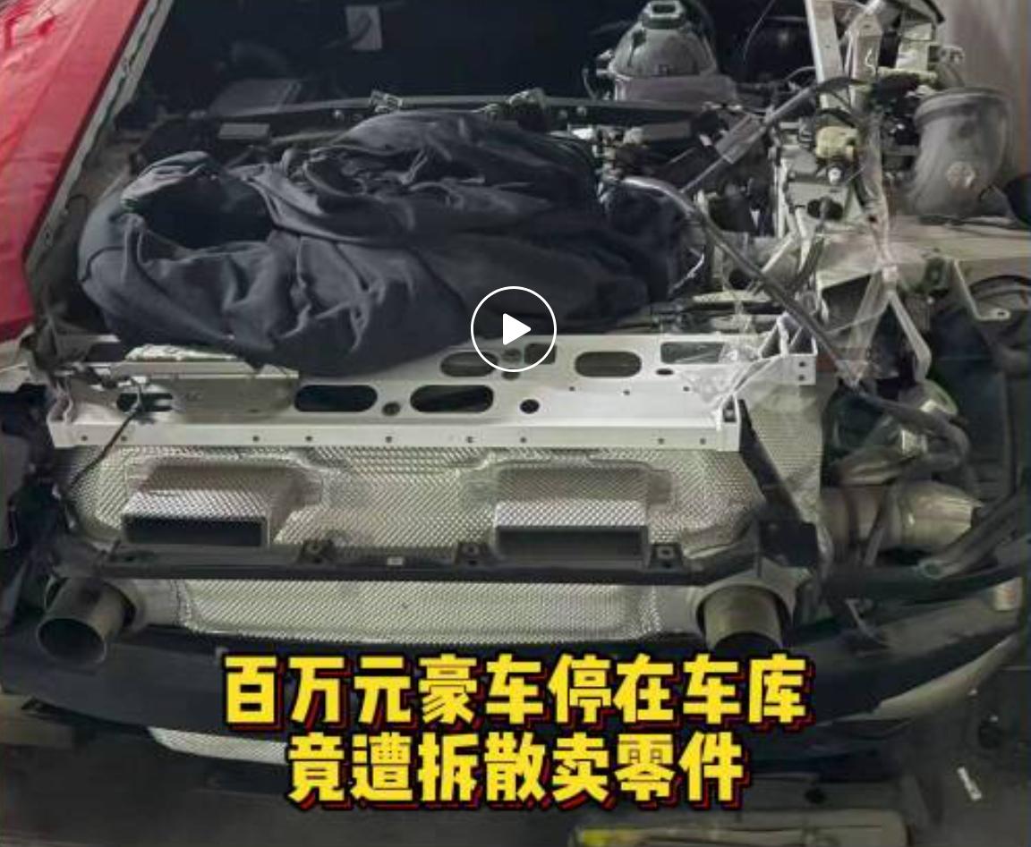 不少车主习惯长期不用车就罩上车衣停在地库，觉得锁好车辆就万无一失，上海嘉定一位车