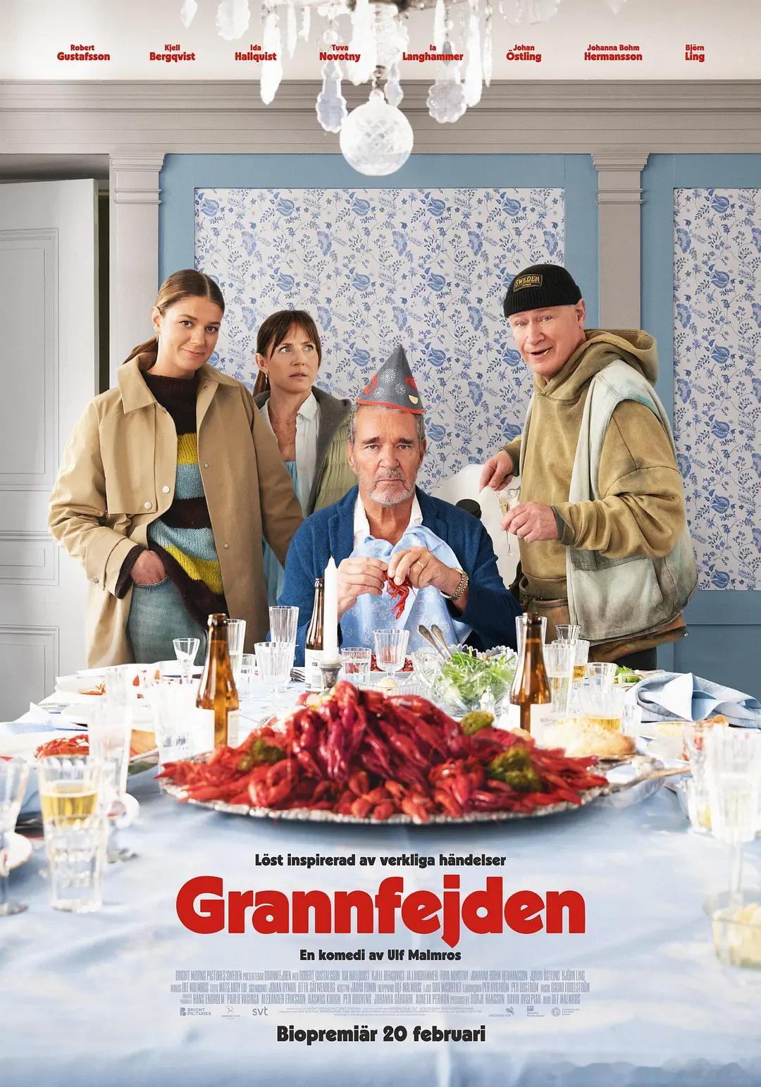 【邻里之争】 Grannfejden (2026)瑞典影 喜剧 中英字幕【度+夸