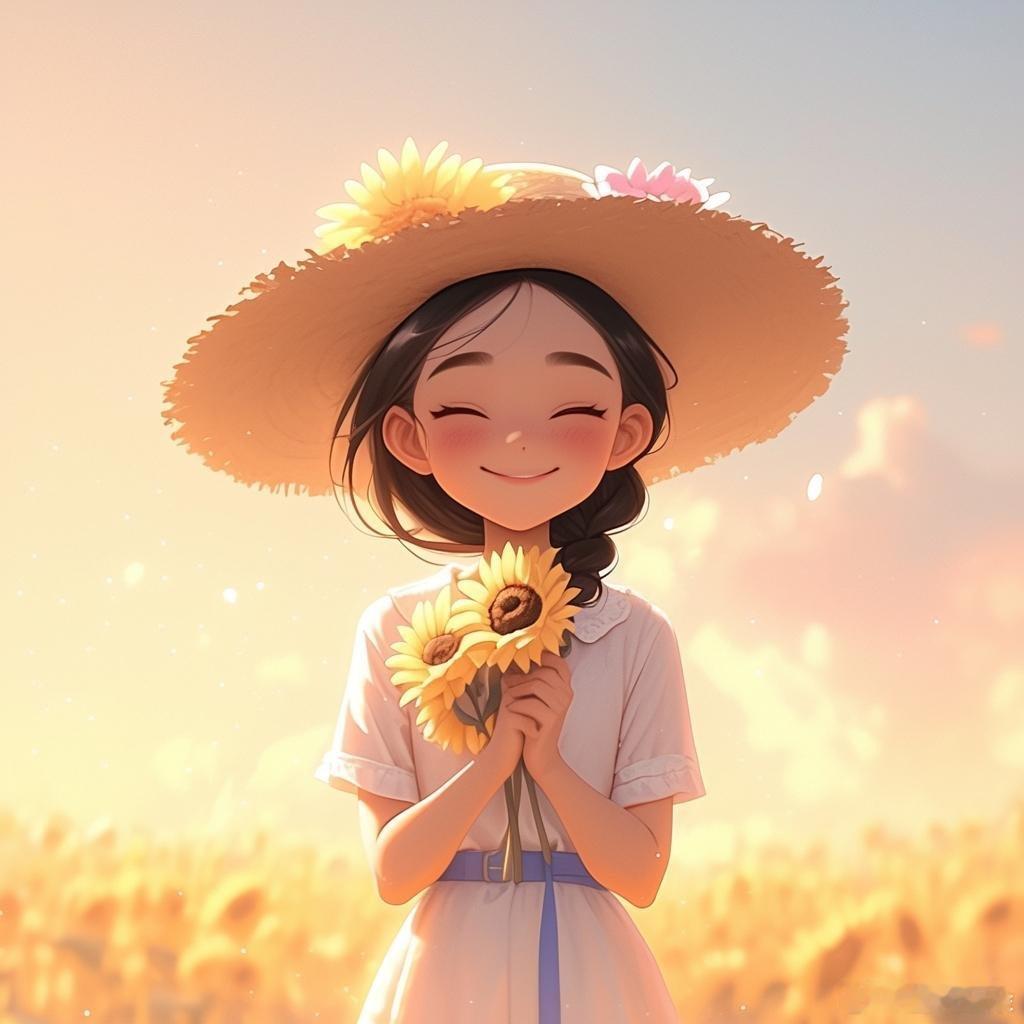 秋季暖系慵懒风佛系女孩头像专属 