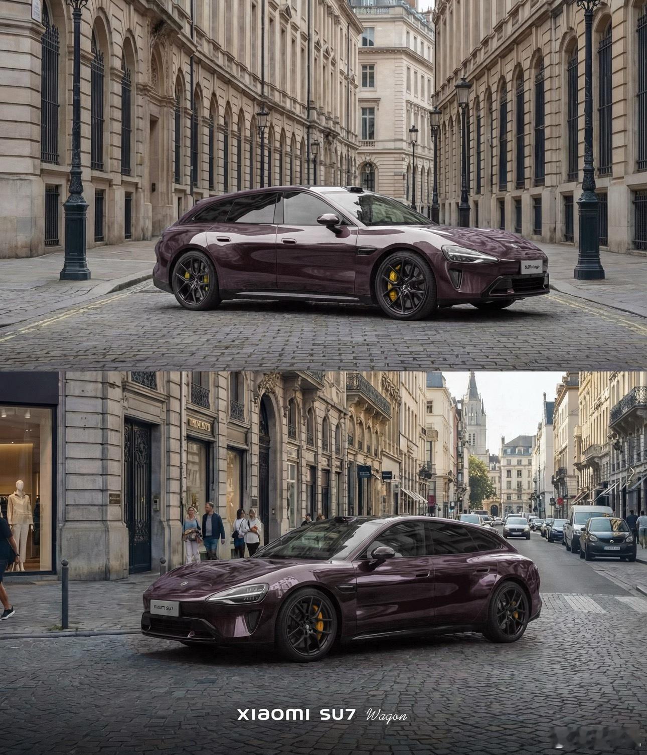Xiaomi SU7 Wagon？有点帅啊。 