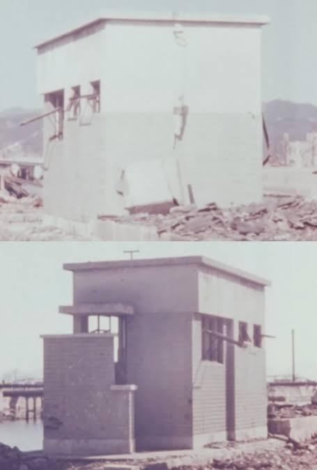 广岛一间距离爆心480米的钢筋混凝土厕所核爆后完好无损，且之后八十年来一直在使用