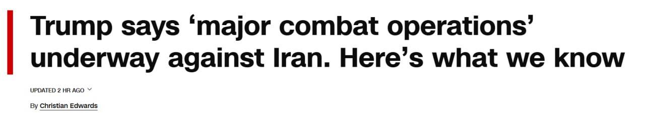 美国计划对伊朗发动持续数天的系列打击行动。据美国有线电视新闻网（CNN）援引消息