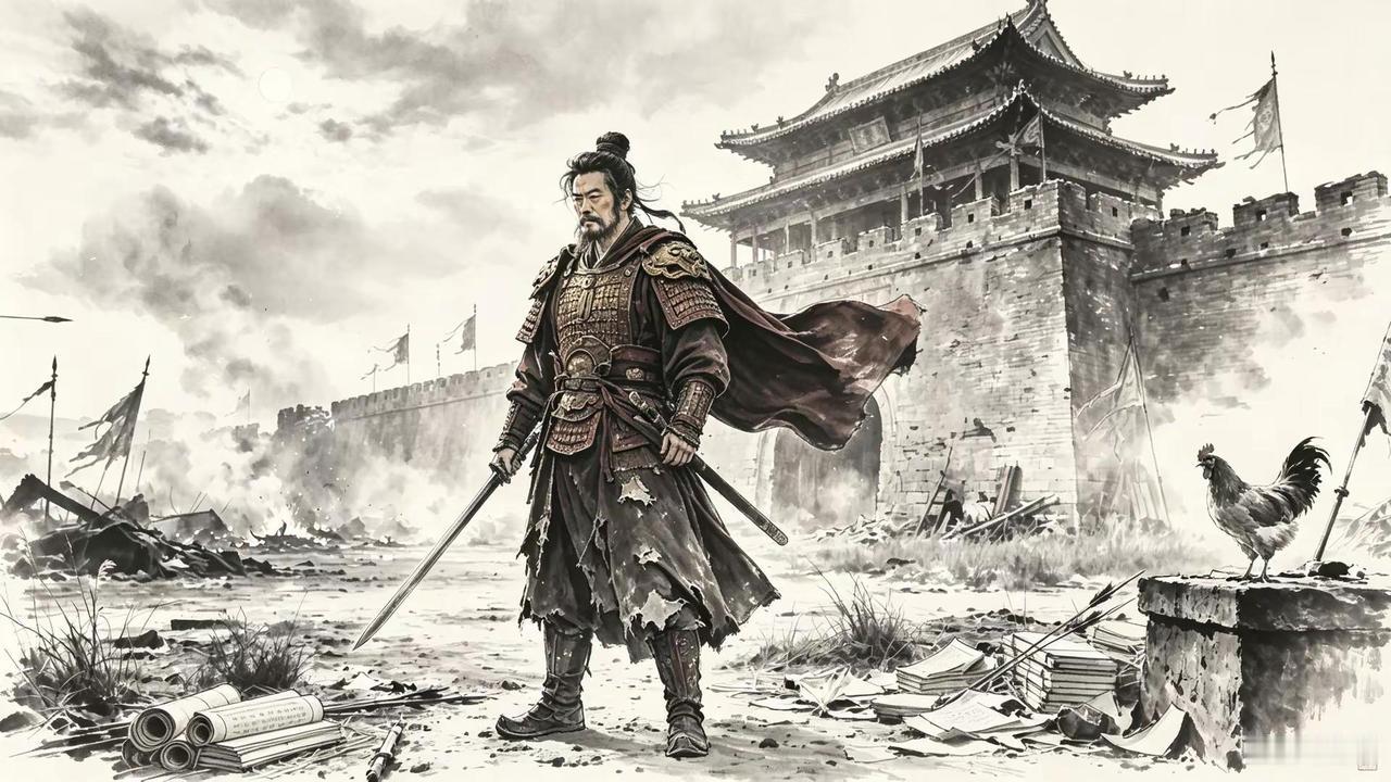 刘琨死的那天，风有点大，吹得人心里发紧。他躺在晋阳城里那间破屋的土炕上，身上盖着