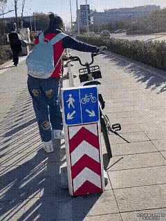 人车分流，这小姐姐理解的是最透彻的一位。