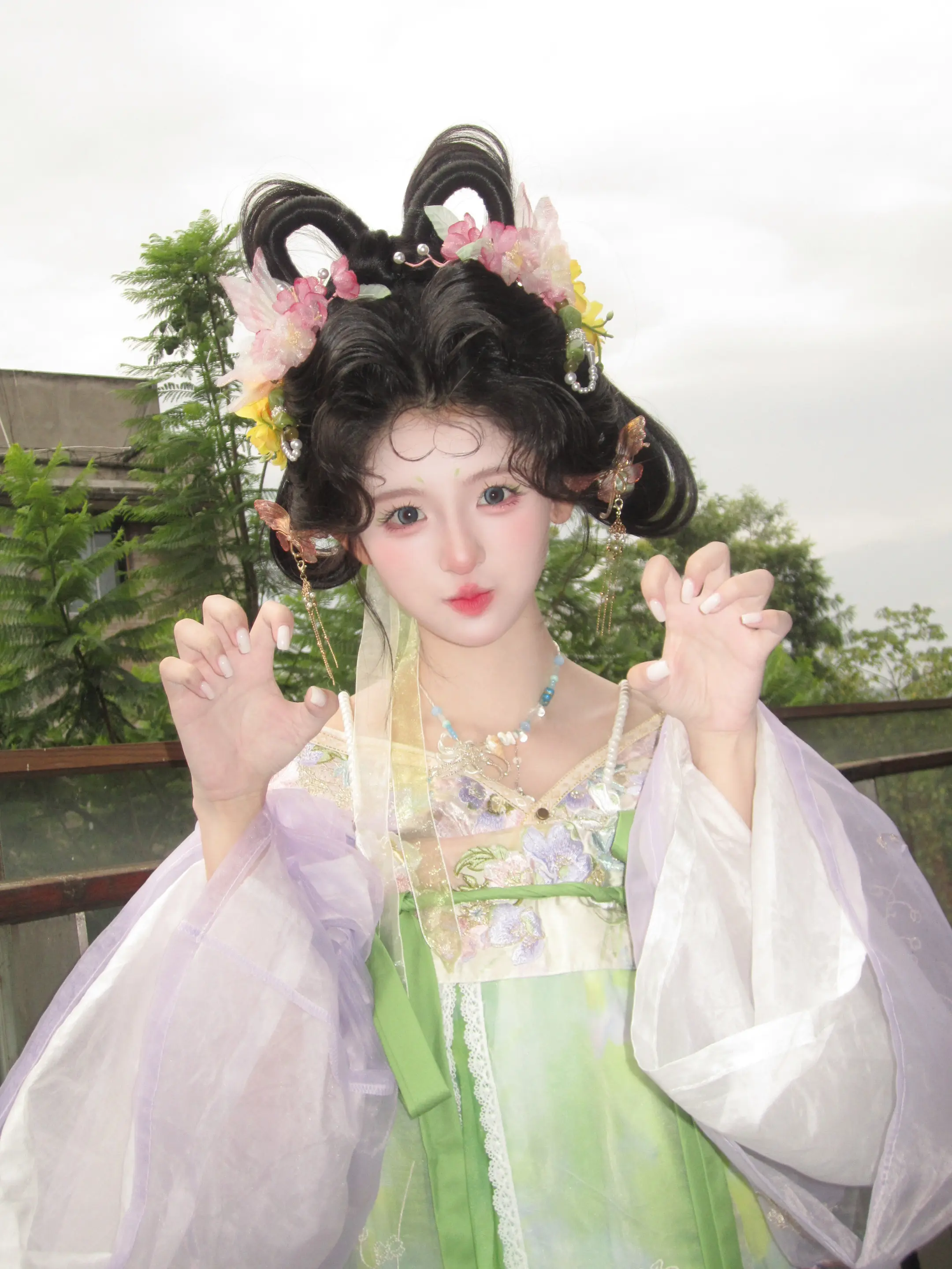 李庄写真｜蝴蝶姑娘太美啦。