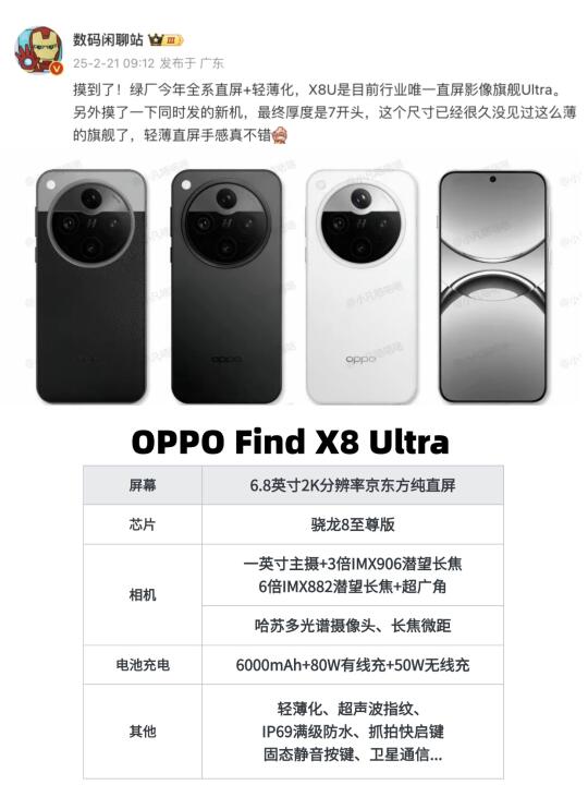 oppo find x8 ultra不卖爆很难说得过去