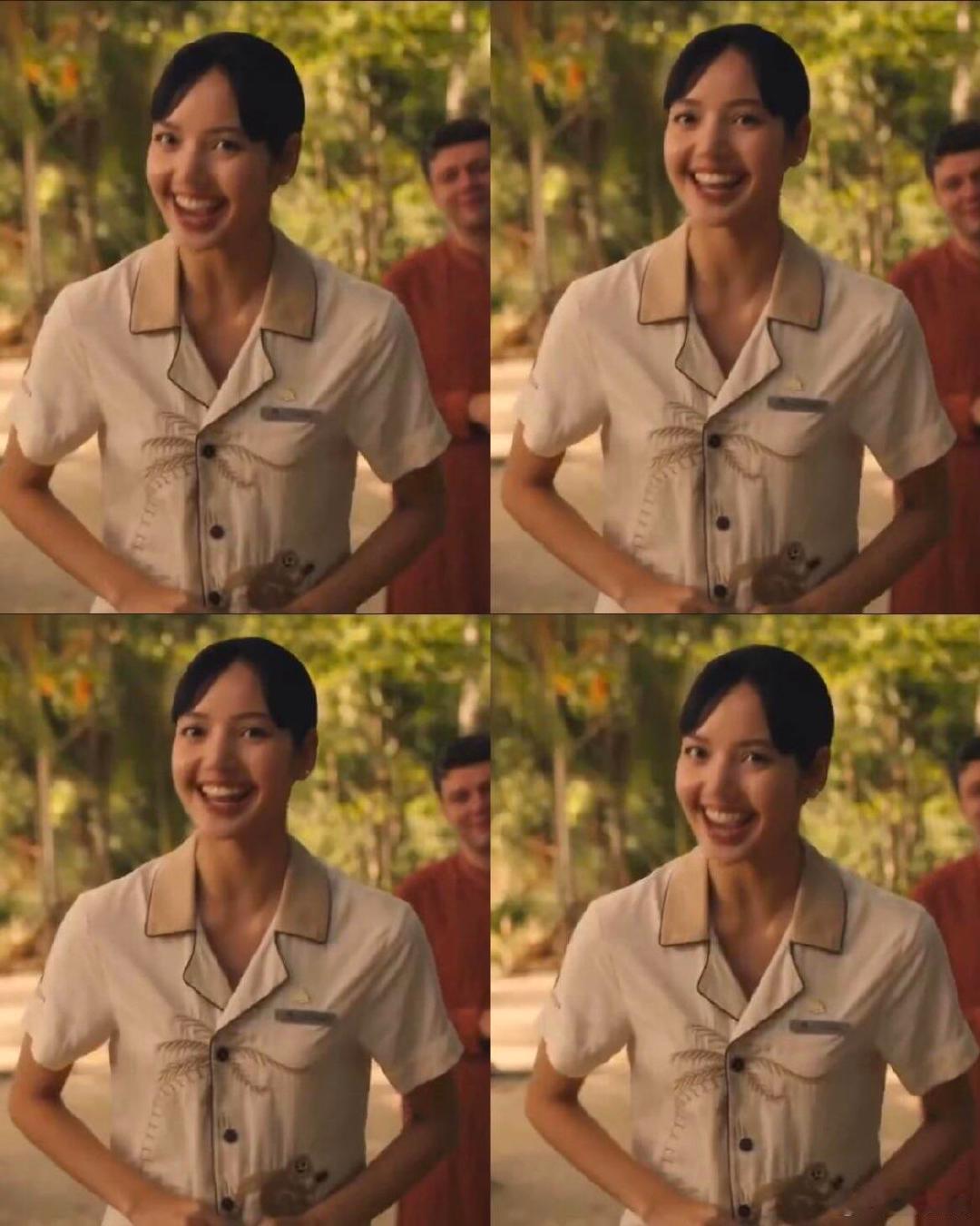 #Lisa美剧妆造# lisa最新剧照来啦！没想到她也勇闯影视界了啊[吃惊] #