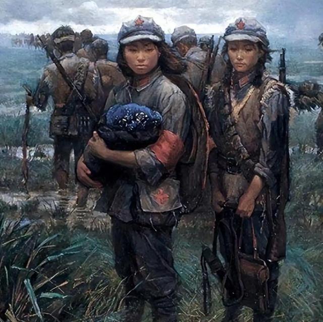 1935年1月，红军进驻遵义休整。一天深夜，休养连指导员李坚真在查铺时，发现女兵