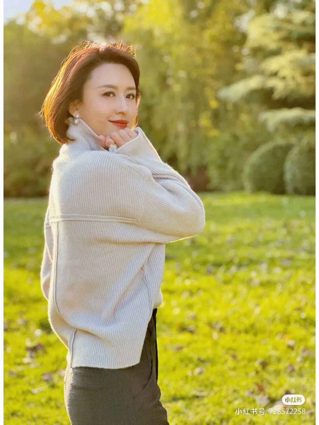 离开了央视的张蕾，明显更漂亮了！