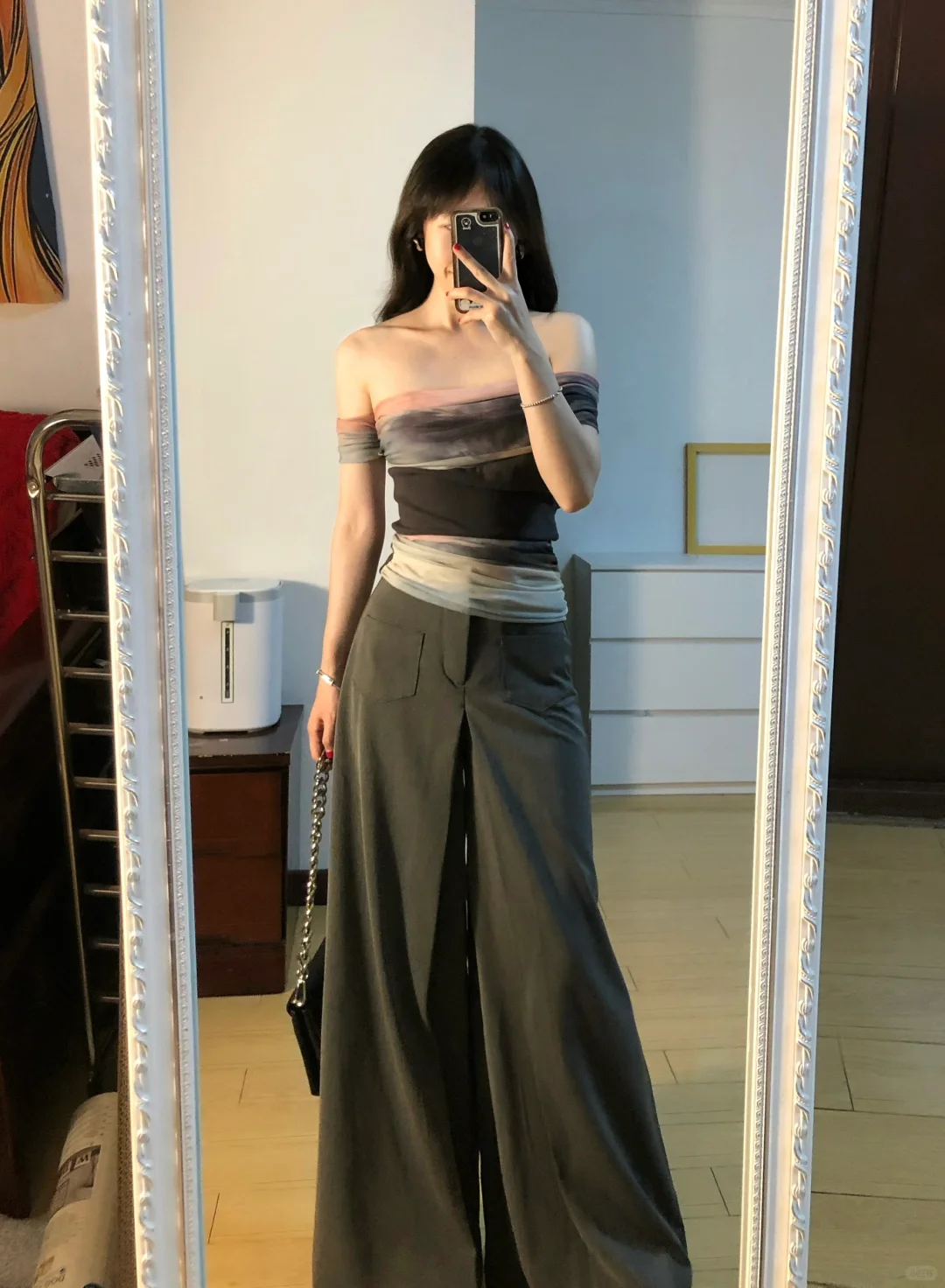 这条裤子真的绝了！好显高显腿长