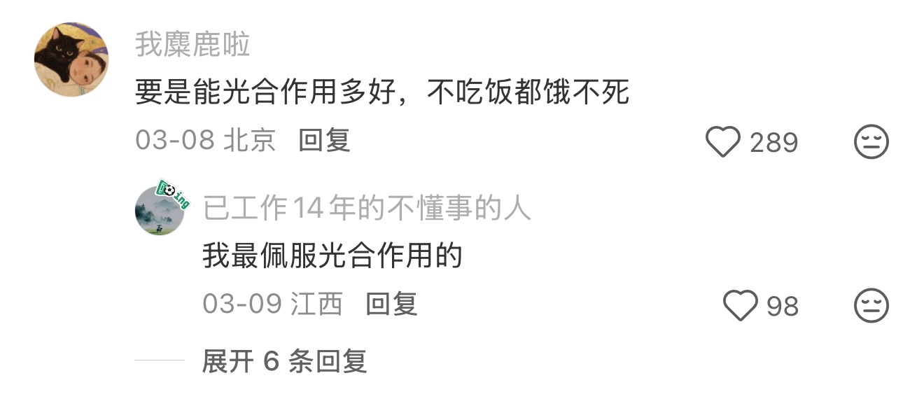 大家一直像原始人一样生活多好 