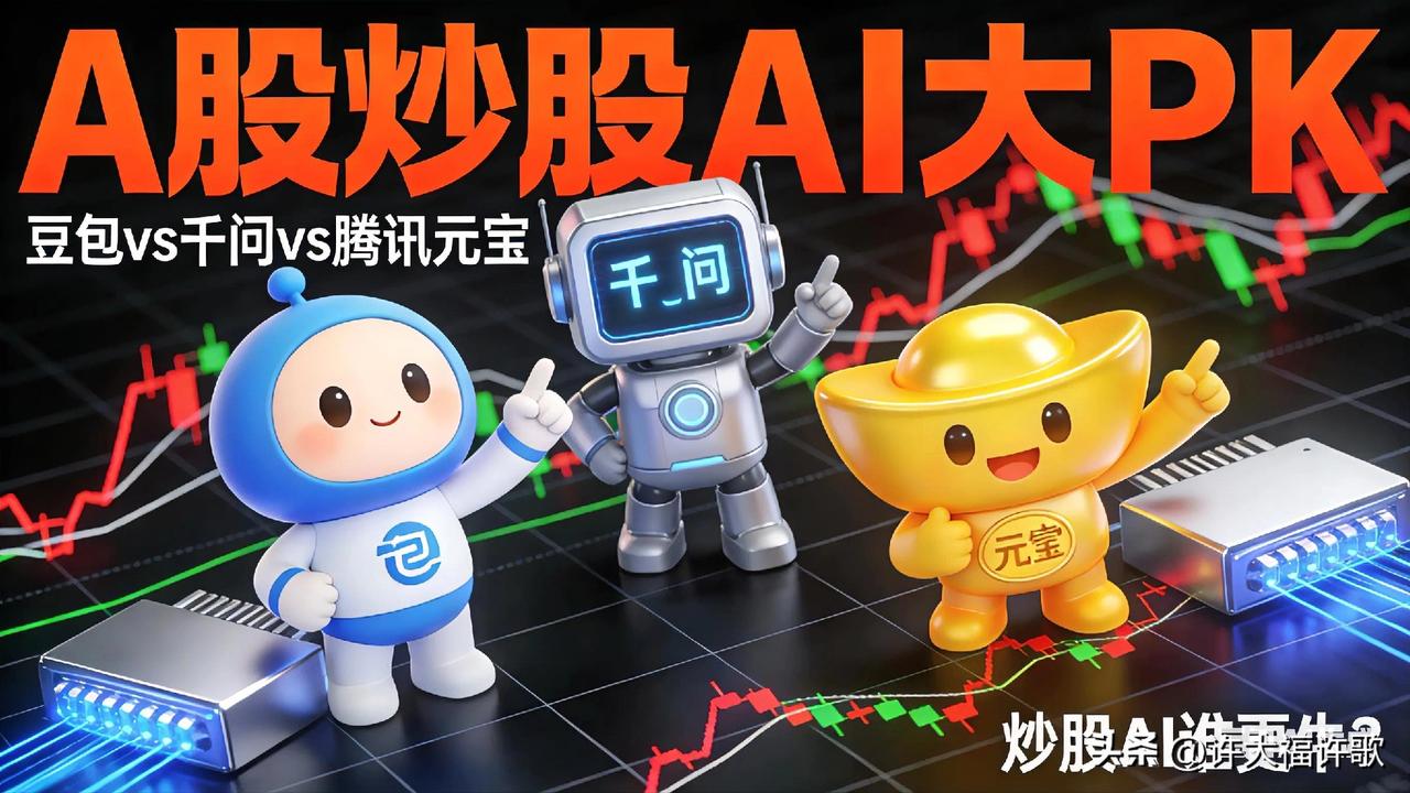三大AI同台PK选股！结果笑喷！一个敢推、一个保守、一个直接摆烂！
 
    