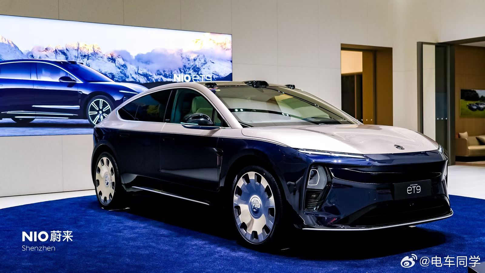 蔚来ET9地平线特别版已经到店。 