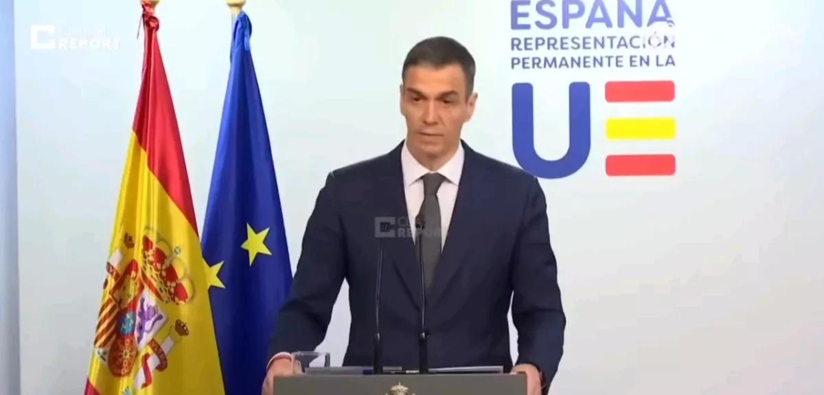 欧洲新闻网消息，当地时间6日，西班牙首相桑切斯发表电视讲话，呼吁全国民众退出马斯