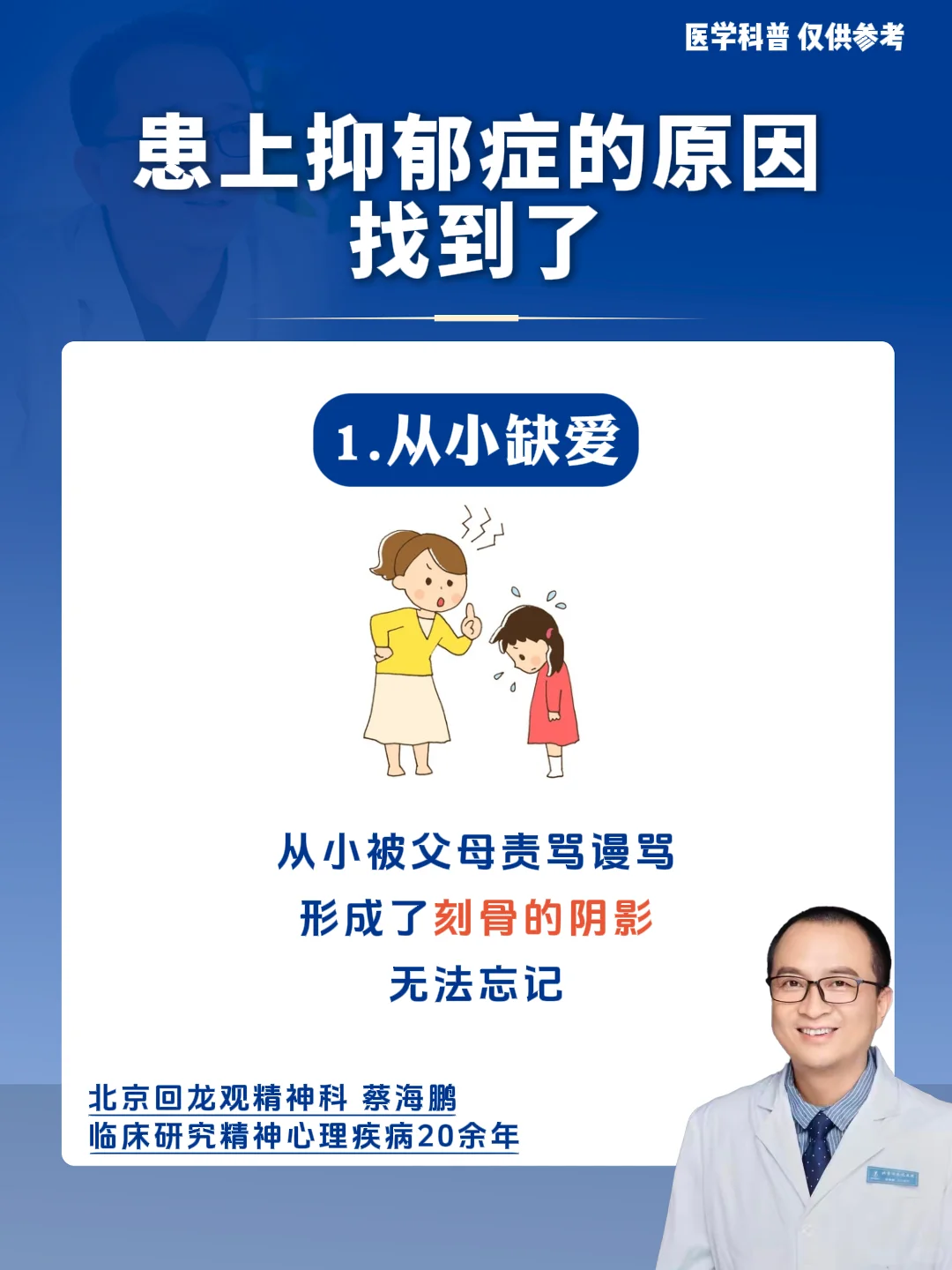 患上抑郁症的原因找到了