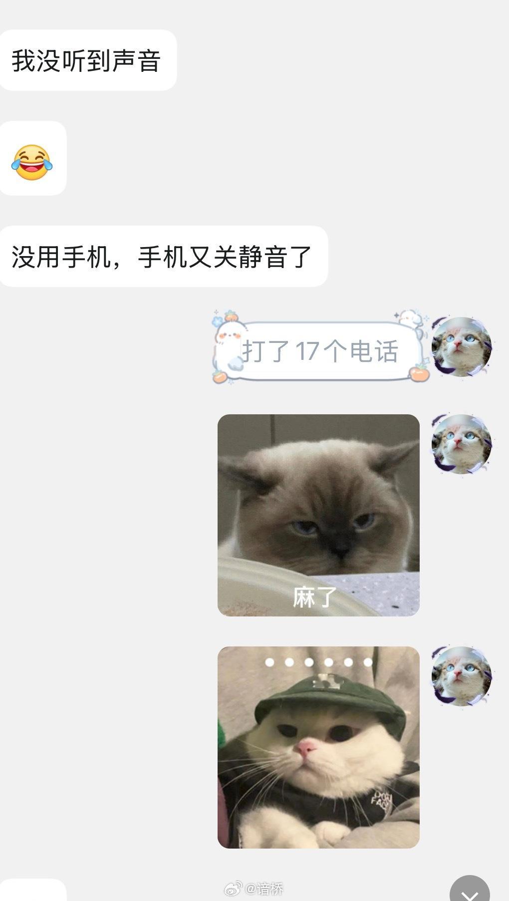 某人说我忙起来就不理人，她也是。保存截图，以后堵她的嘴。 
