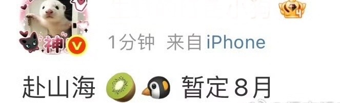 成毅的《赴山海》一个说 8 月，一个说 9 月，那个是真的？[卡皮巴拉][卡皮巴