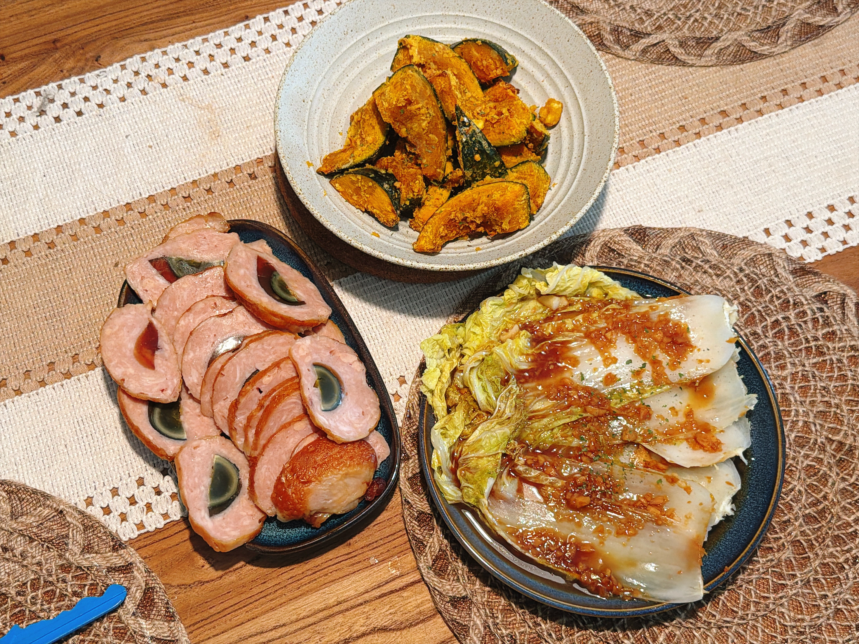 忘记发了🍂今天午餐是咸蛋黄蒜香南瓜🎃 ​​​