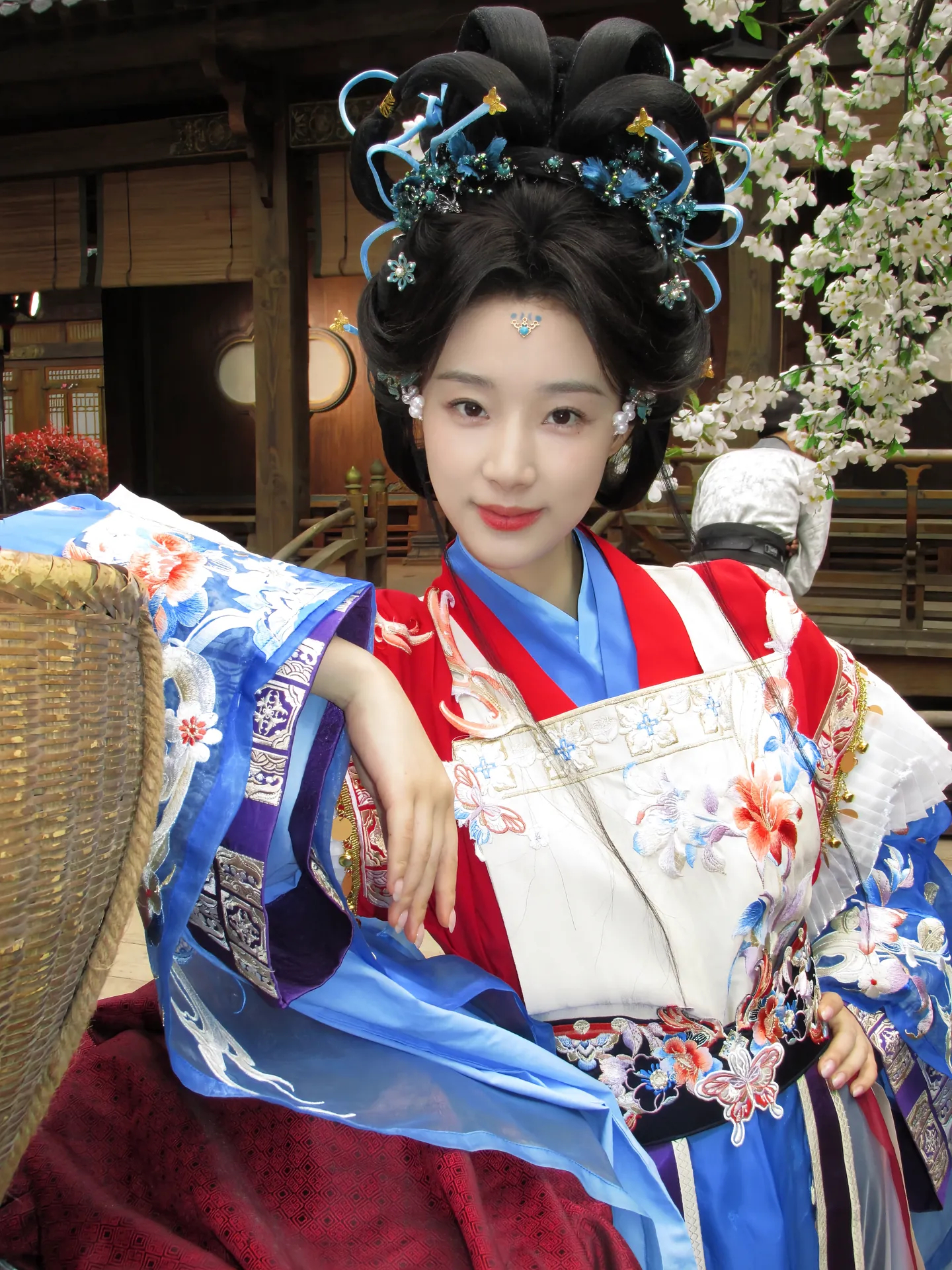 许清欢美图鉴之，王小亿小头小脸真的适合古装 