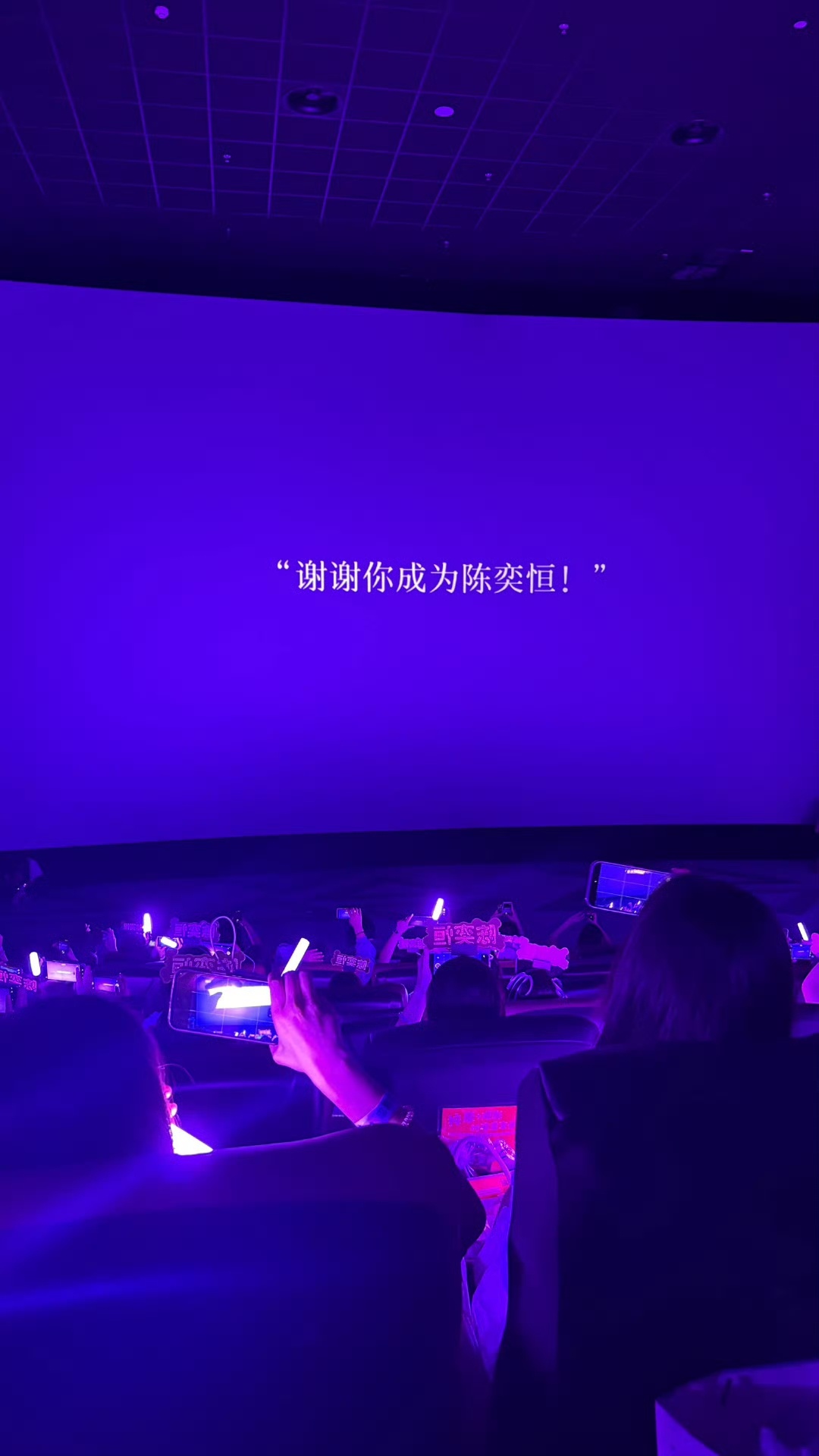 “谢谢你成为陈奕恒” 