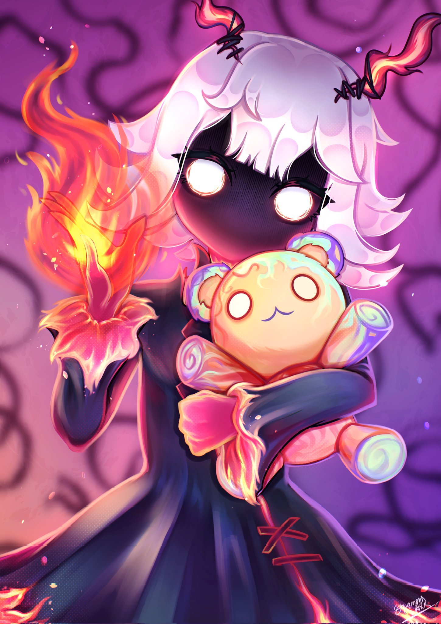 万魔殿 安妮同人（cr:DYAMONDARTS）英雄联盟