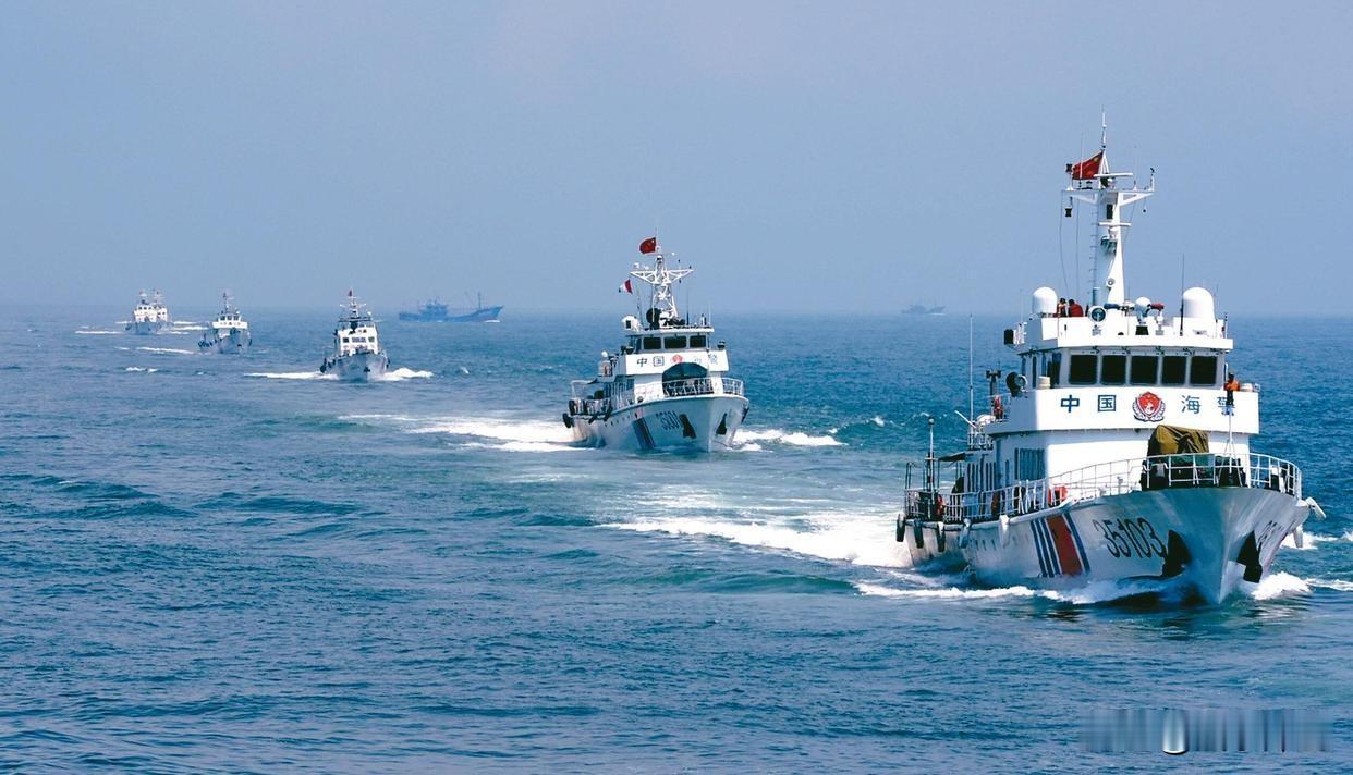 一天之内（8日），日本海保固定翼飞机（TC-90/YS-11）搭载光电、雷达、信
