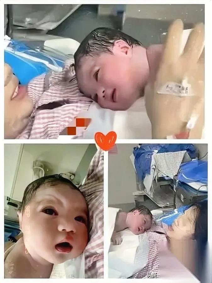 广东产妇刚生完娃。

产房里超暖——

刚出生10分钟的宝宝，在找她！

一般新