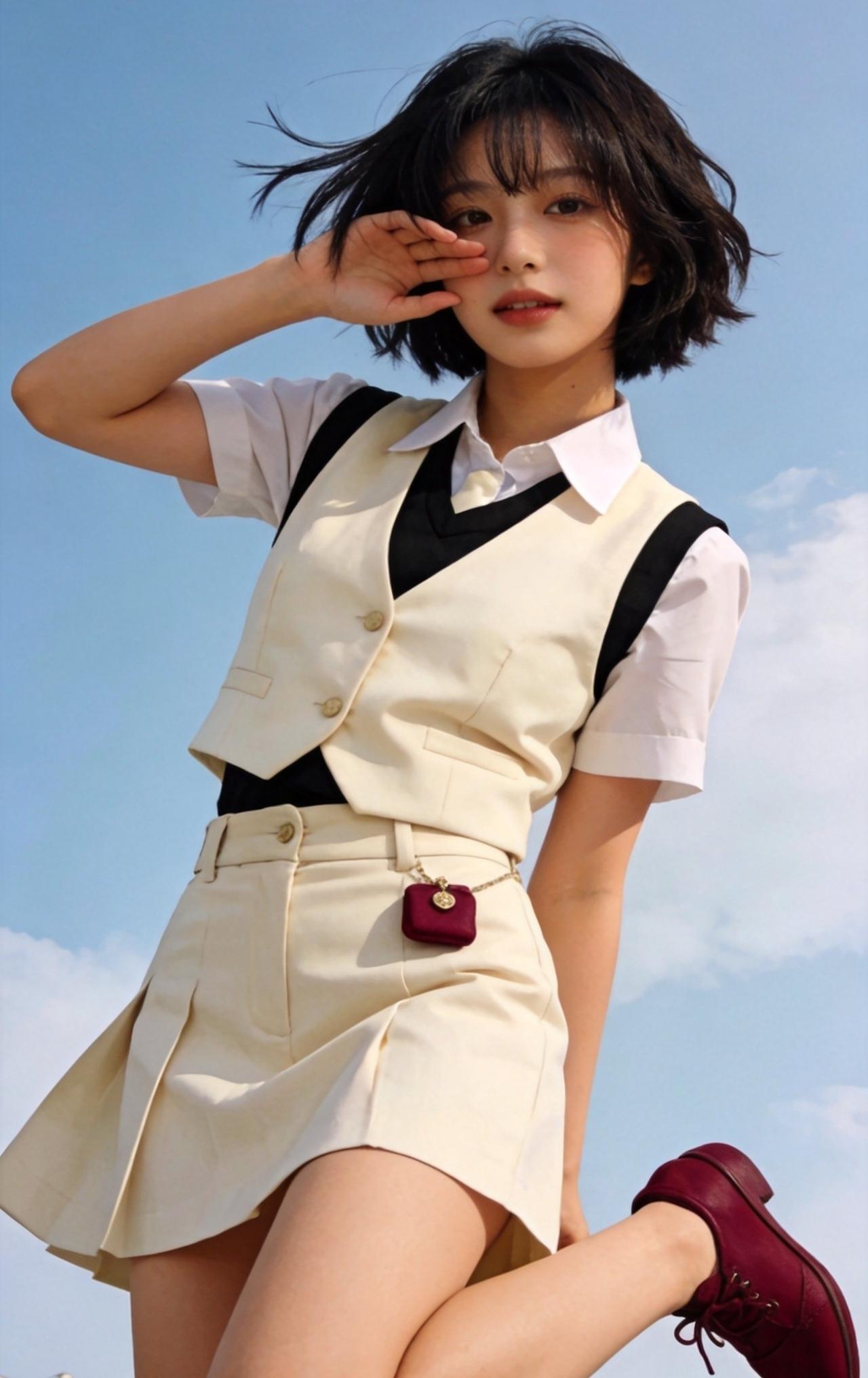 青春洋溢的校园风穿搭，少女感十足！👟👗💼
气质穿搭怎么穿才恰到好处? 氛围